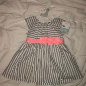 Carter’s babygirl striped dress 6 months